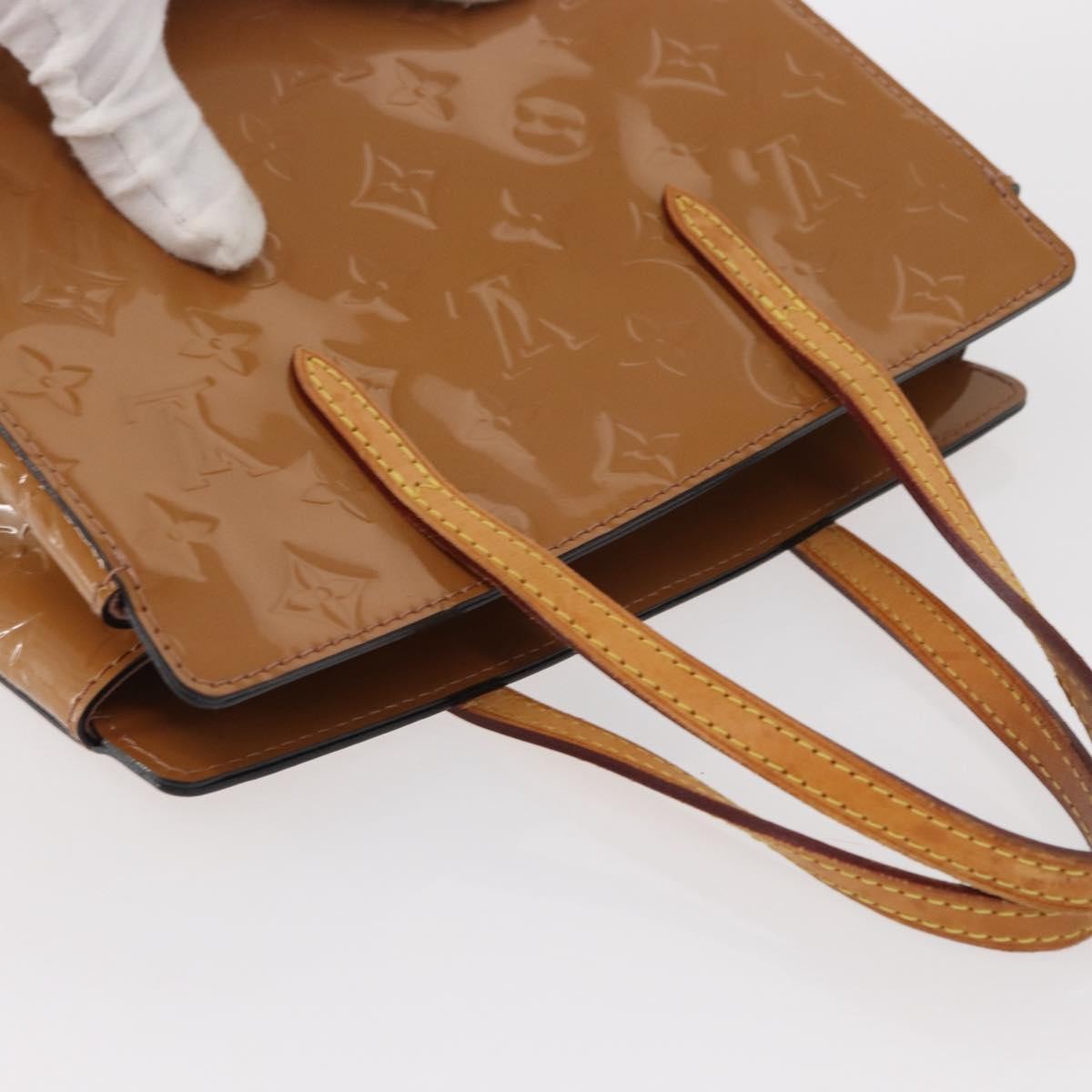 Louis Vuitton Catalina Monogram Vernis Pink Patent_Leather Handbag (Pre-Owned)