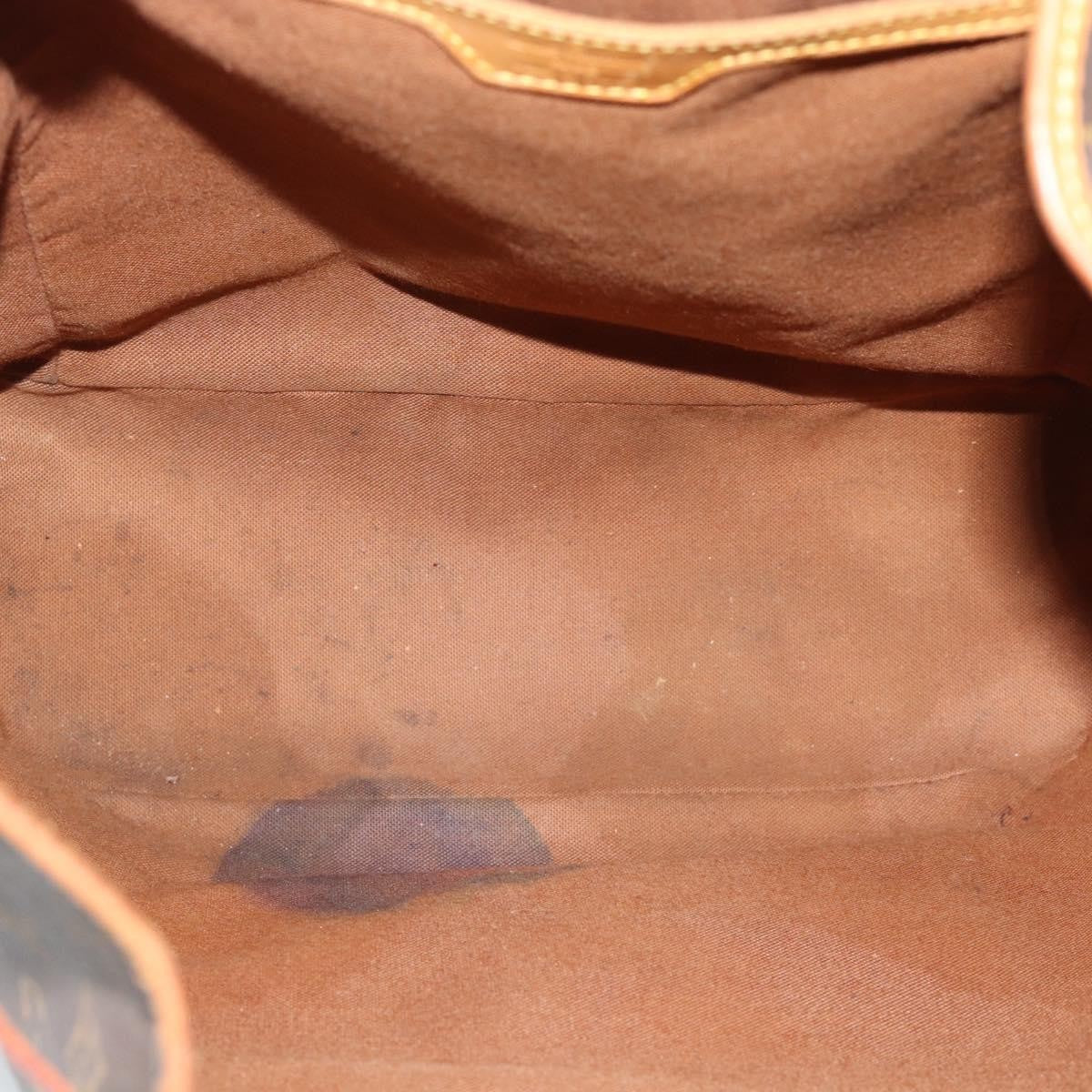 Louis Vuitton Vintage Montsouris Monogram Canvas Brown Canvas Backpack Bag (Pre-Owned)
