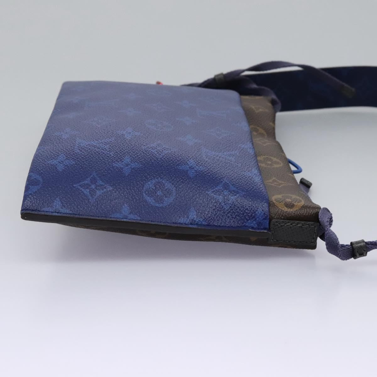 Louis Vuitton Outdoor Limited Edition Monogram Pacific Canvas Blue Canvas Shoulder Bag Bag (Pre-Owned)