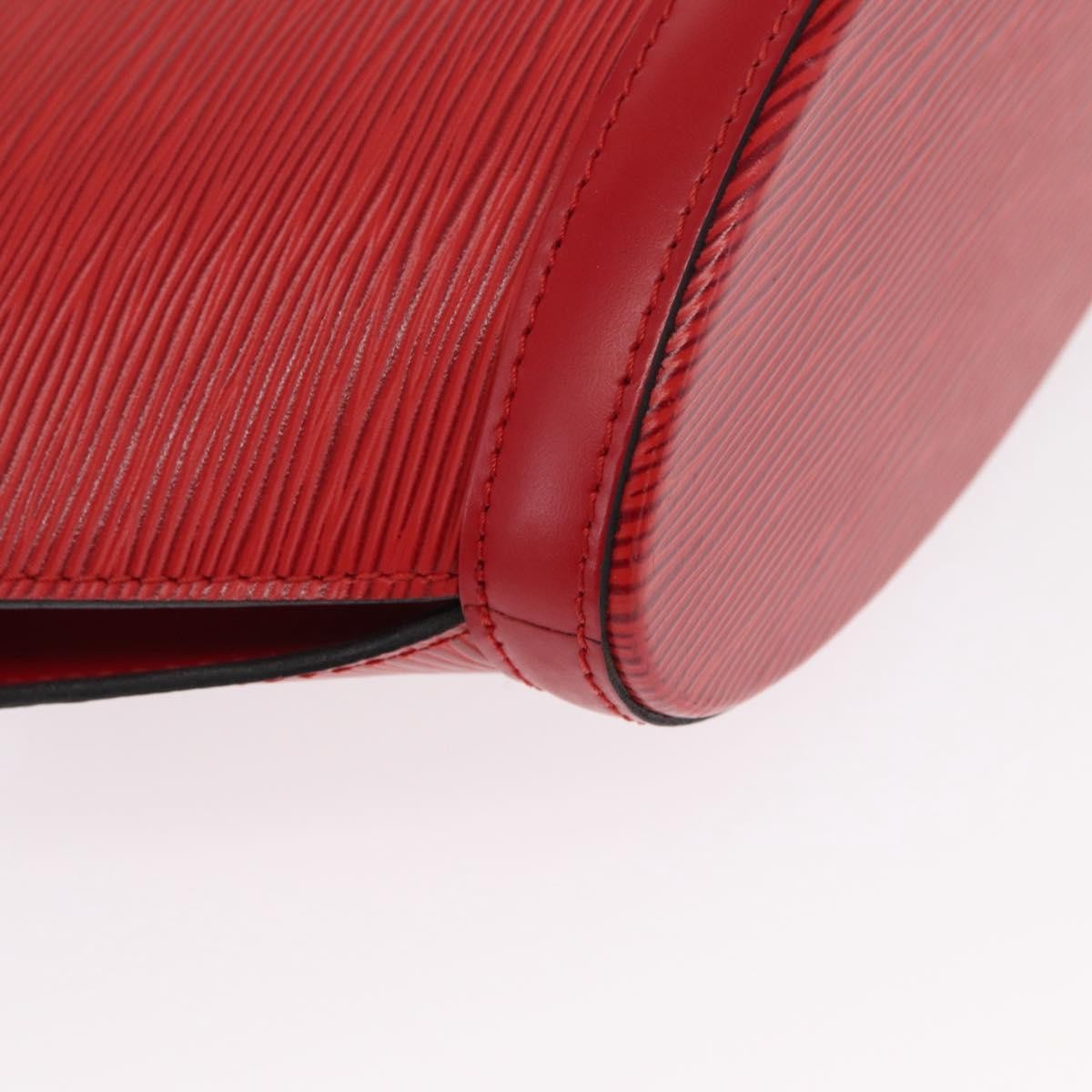 Louis Vuitton Saint Jacques Epi Leather Red Leather Handbag (Pre-Owned)