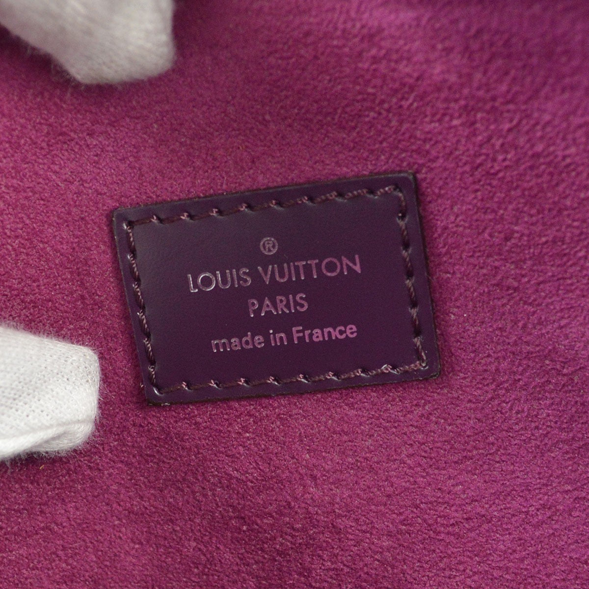 Louis Vuitton Pont Neuf Nm Electric Epi Leather Purple Leather Handbag (Pre-Owned)