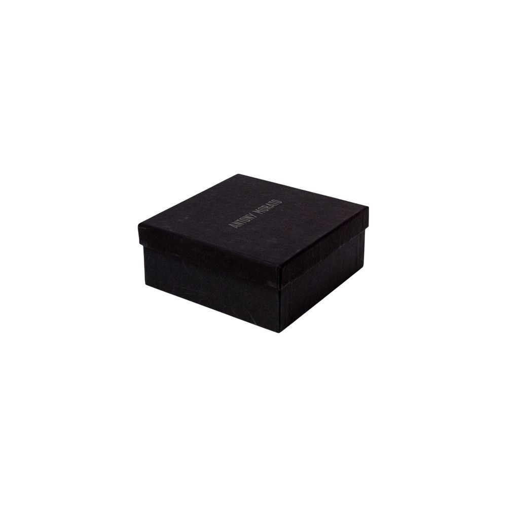 Antony Morato Black Leather Regular Men's Belt