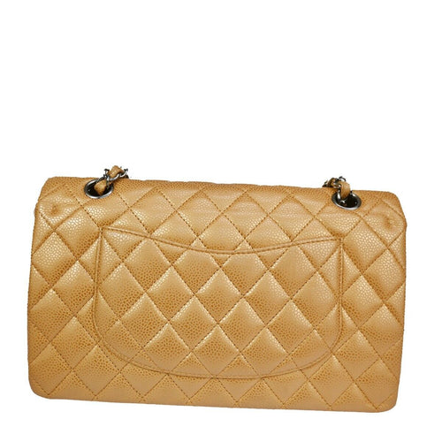 Chanel Matelassé Gold Silver Plated Handbag (Pre-Owned)