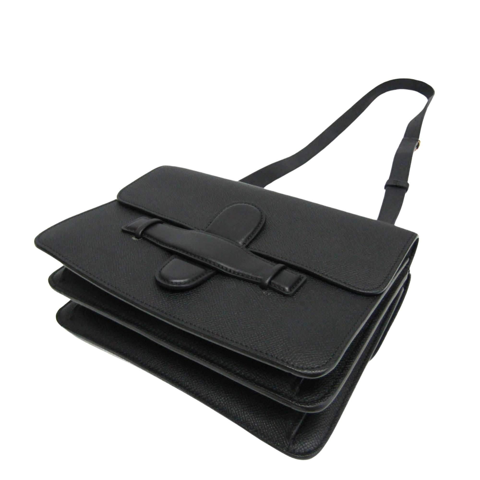 Céline Black Leather Shopper Bag (Pre-Owned)