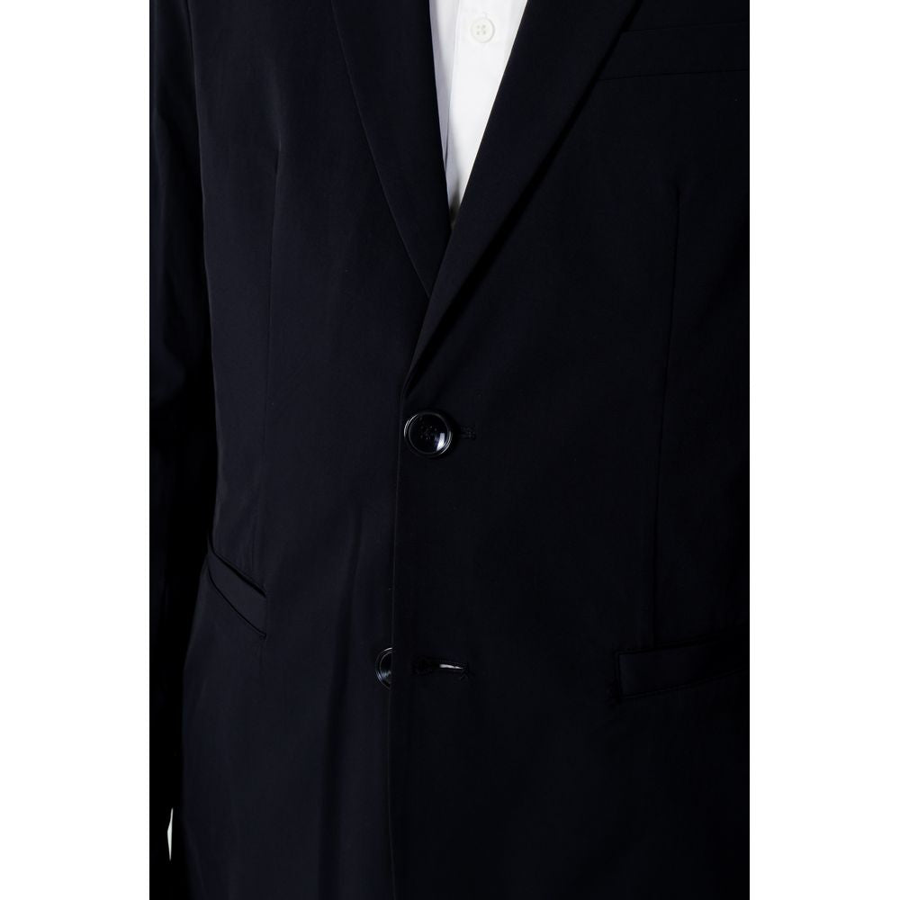 Armani Exchange Blue Cotton Men's Blazer