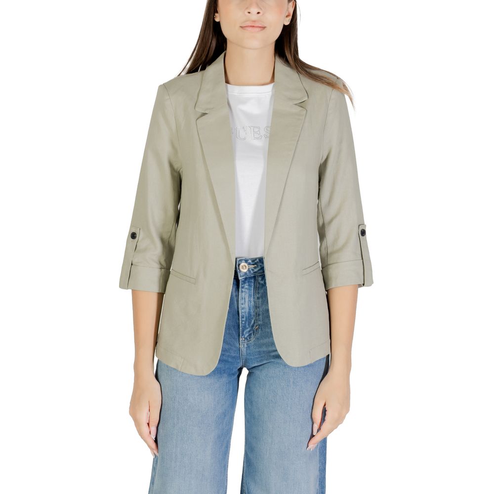Only Green Linen Women's Blazer