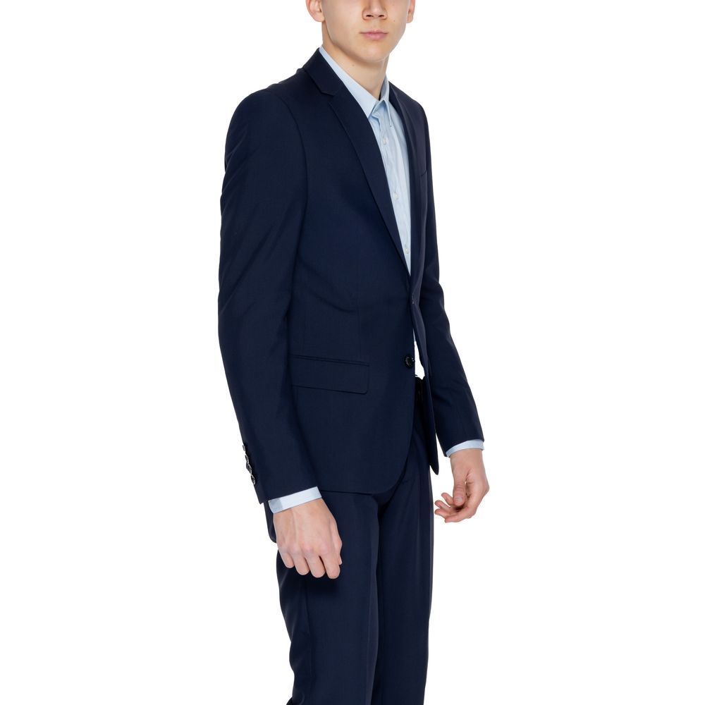 Antony Morato Blue Polyester Men's Blazer
