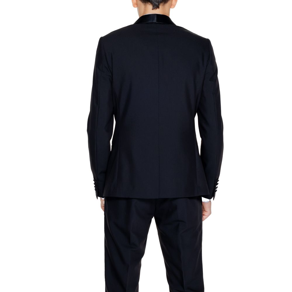 Antony Morato Black Polyester Men's Blazer