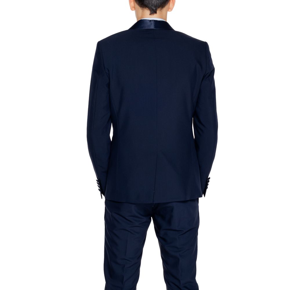 Antony Morato Blue Polyester Men's Blazer