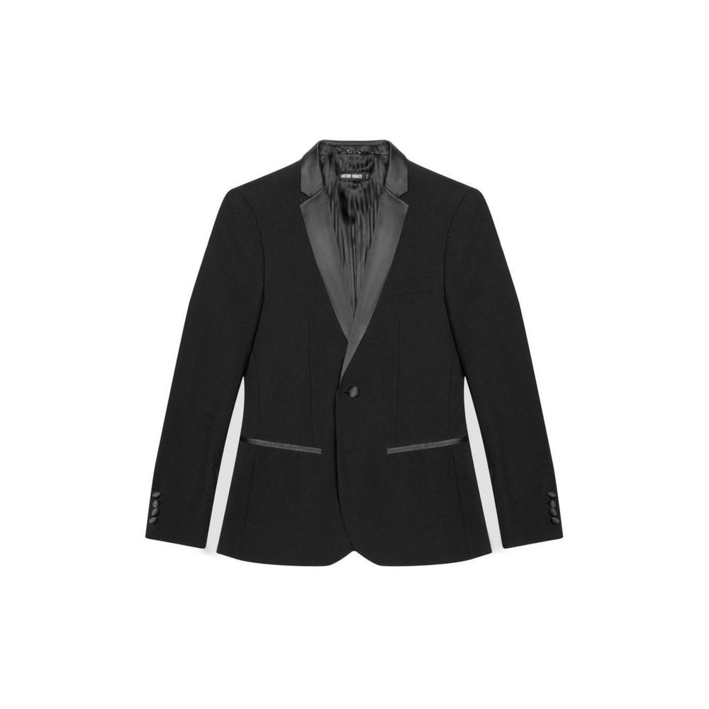 Antony Morato Black Polyester Men's Blazer