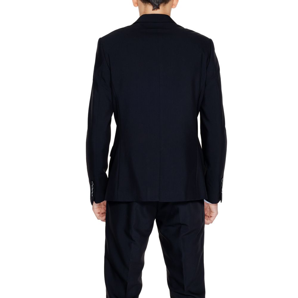 Antony Morato Black Polyester Men's Blazer