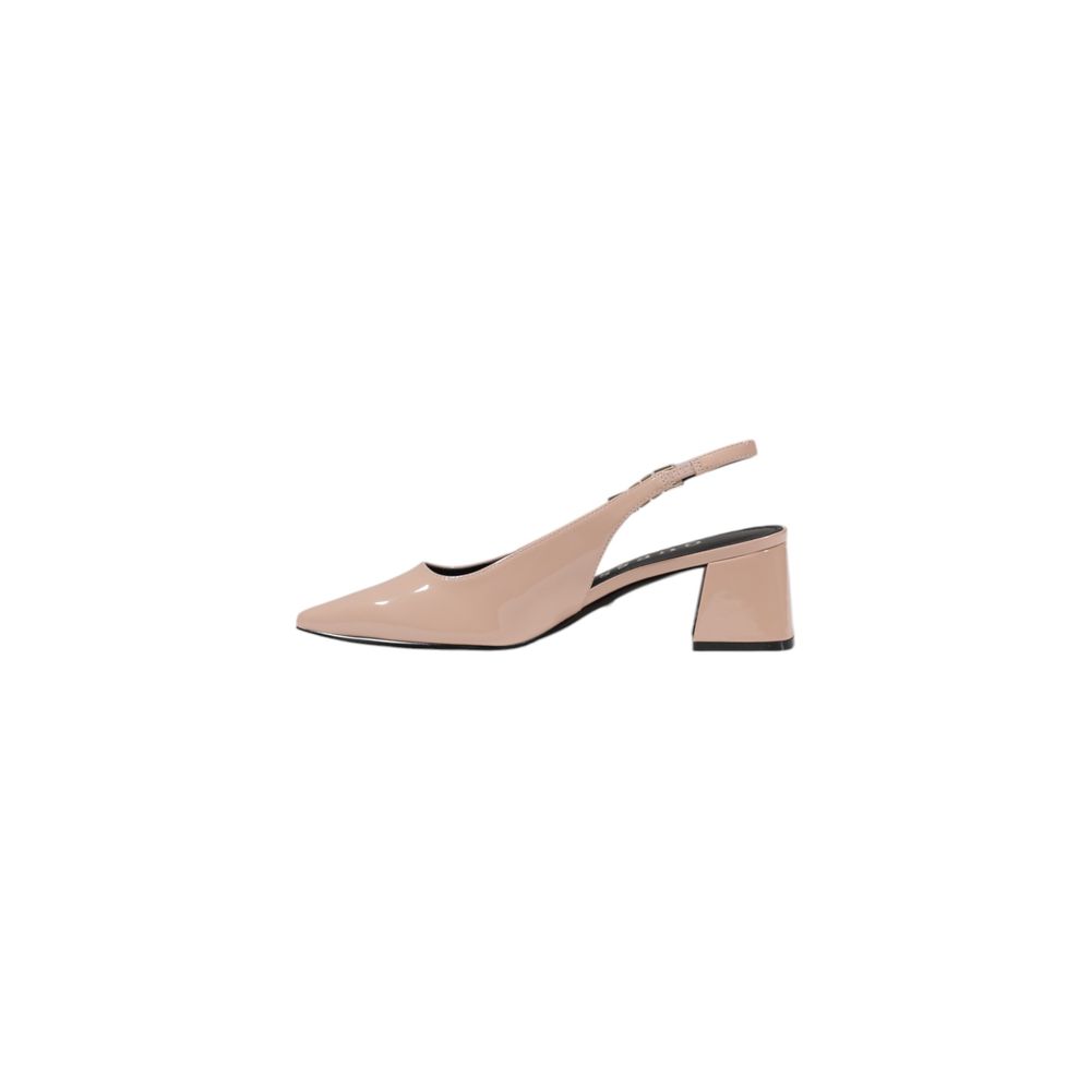 Guess Pink Polyethylene Platform Women's Sandals