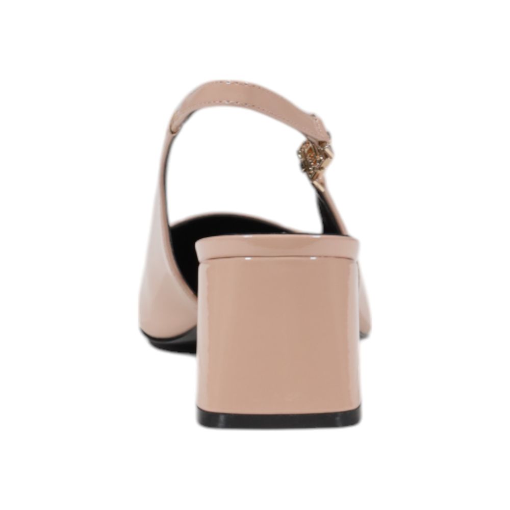 Guess Pink Polyethylene Platform Women's Sandals