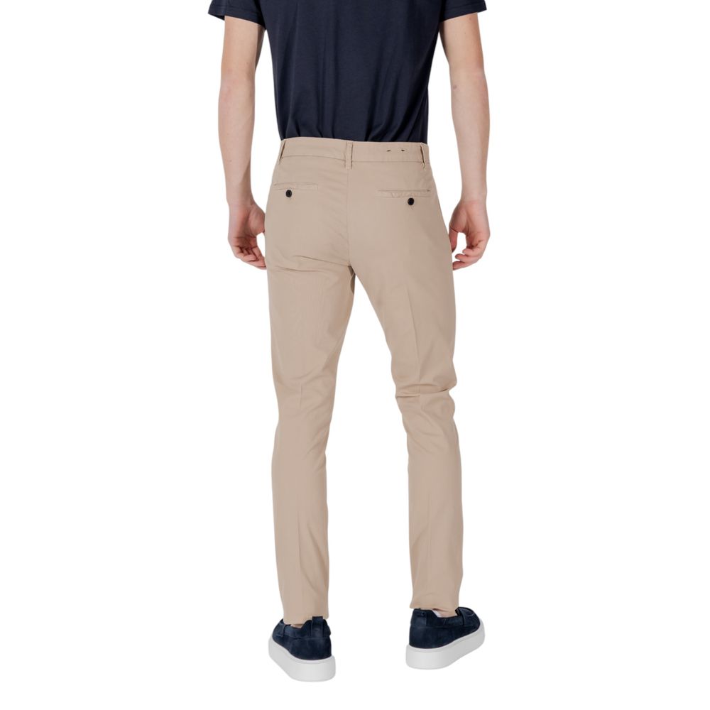 Antony Morato Beige Cotton Skinny Men's Pants