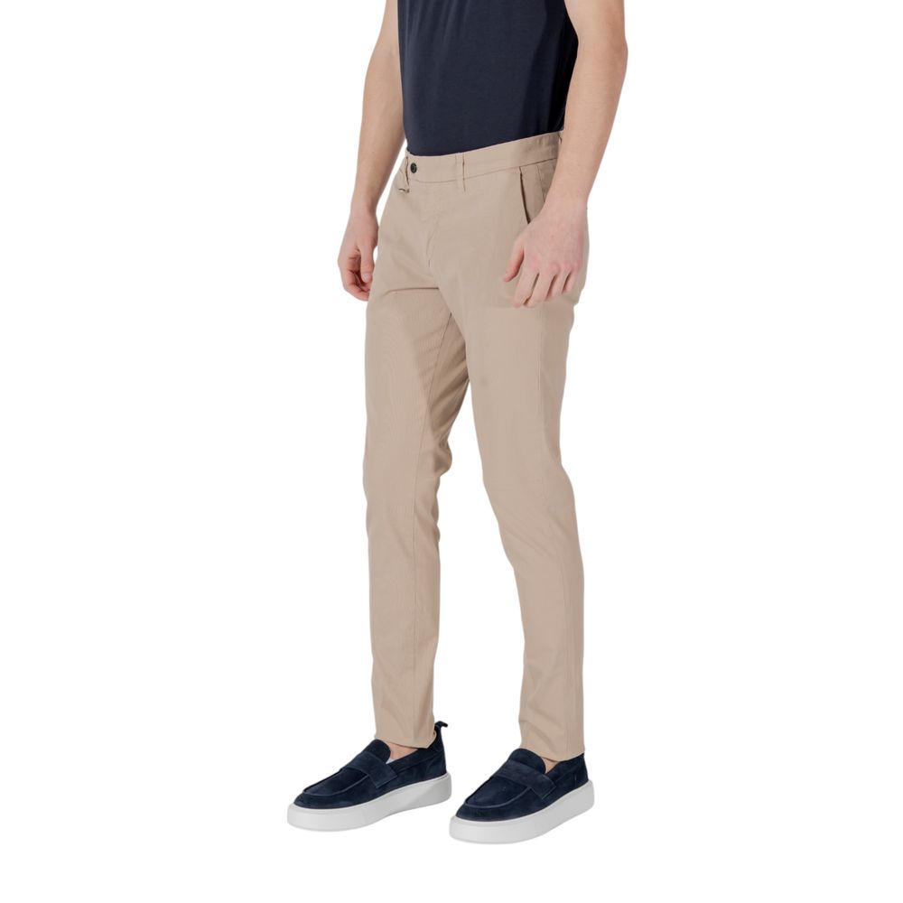 Antony Morato Beige Cotton Skinny Men's Pants