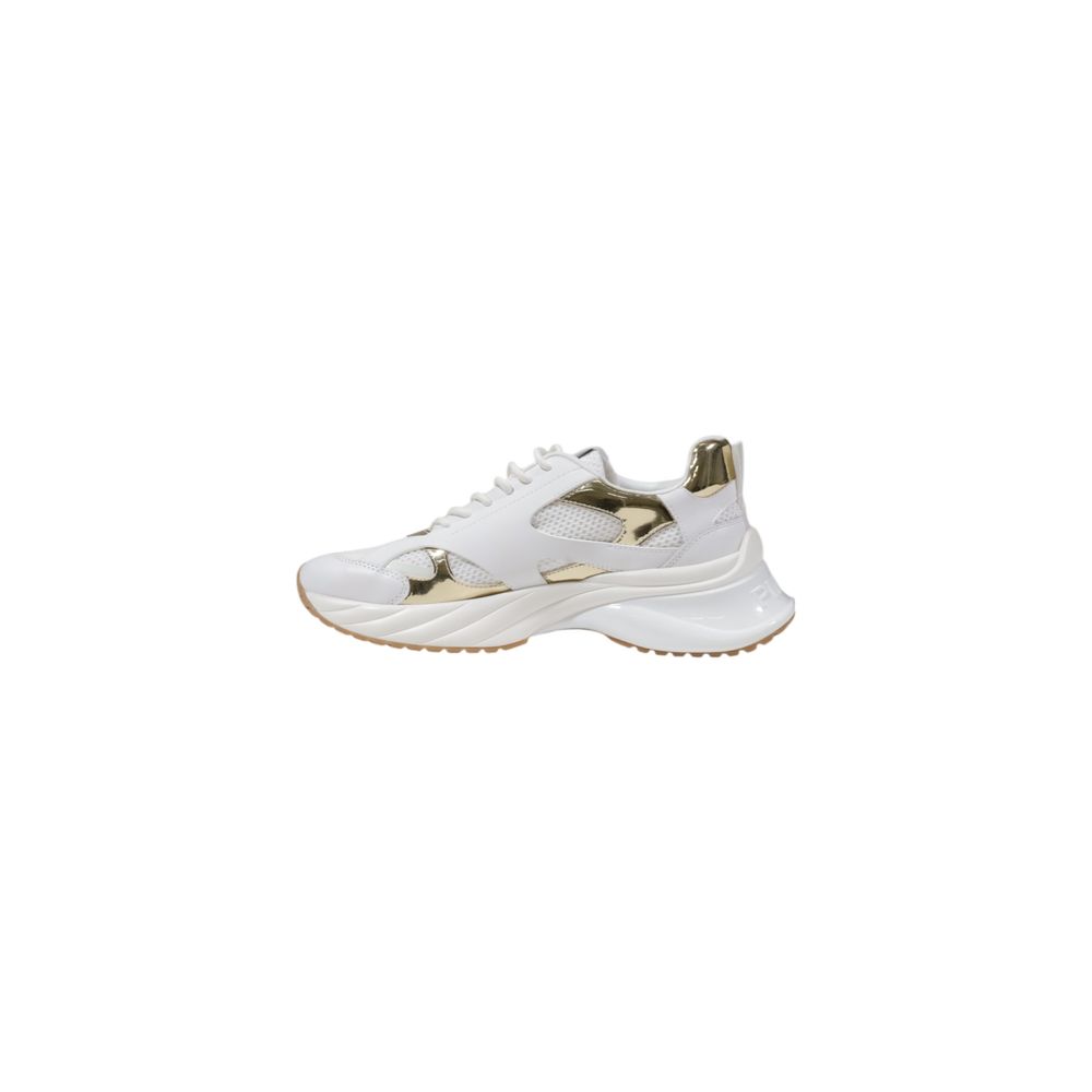 PINKO White Leather Chunky Women's Sneakers
