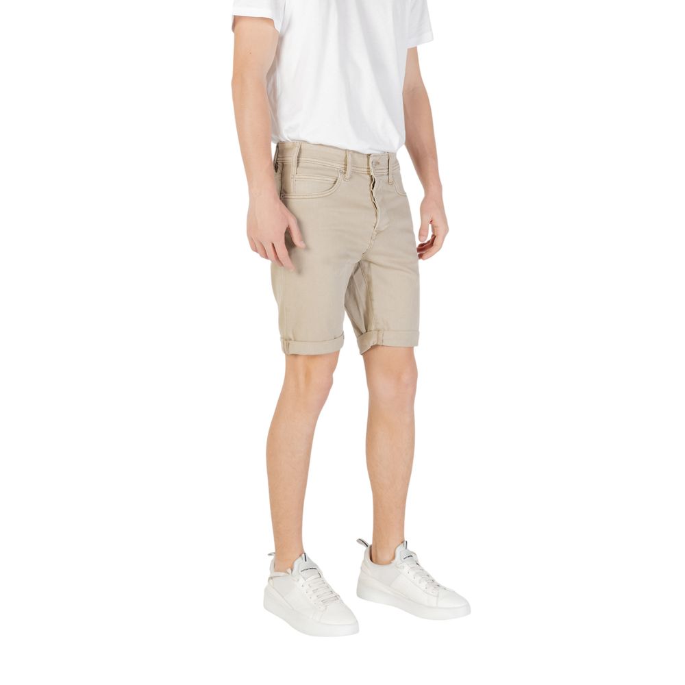 Replay Green Cotton Bermuda Men's Shorts
