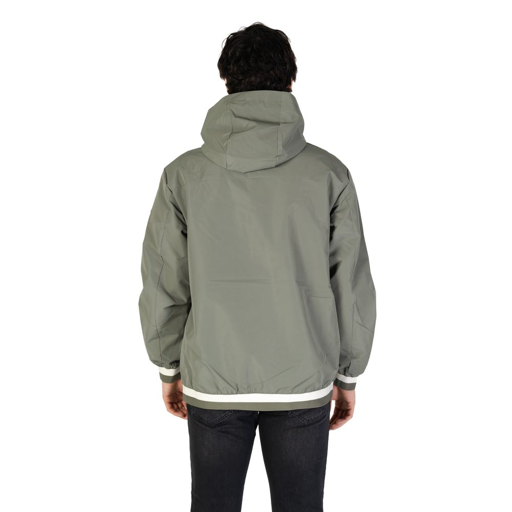 Replay Green Polyester Shell Men's Jacket