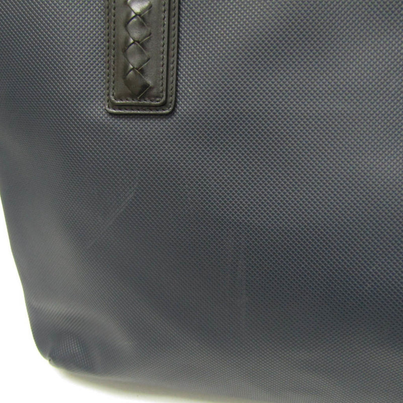Bottega Veneta Marco Polo Navy Leather Tote Bag (Pre-Owned)
