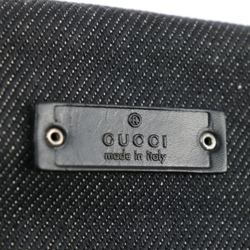 Gucci -- Black Denim - Jeans Clutch Bag (Pre-Owned)