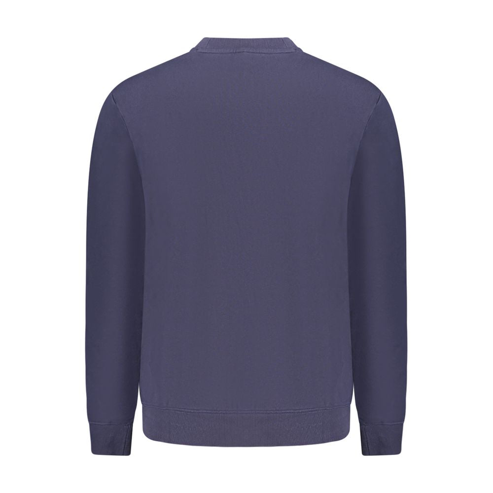 Napapijri Blue Cotton Men Men's Sweatshirt