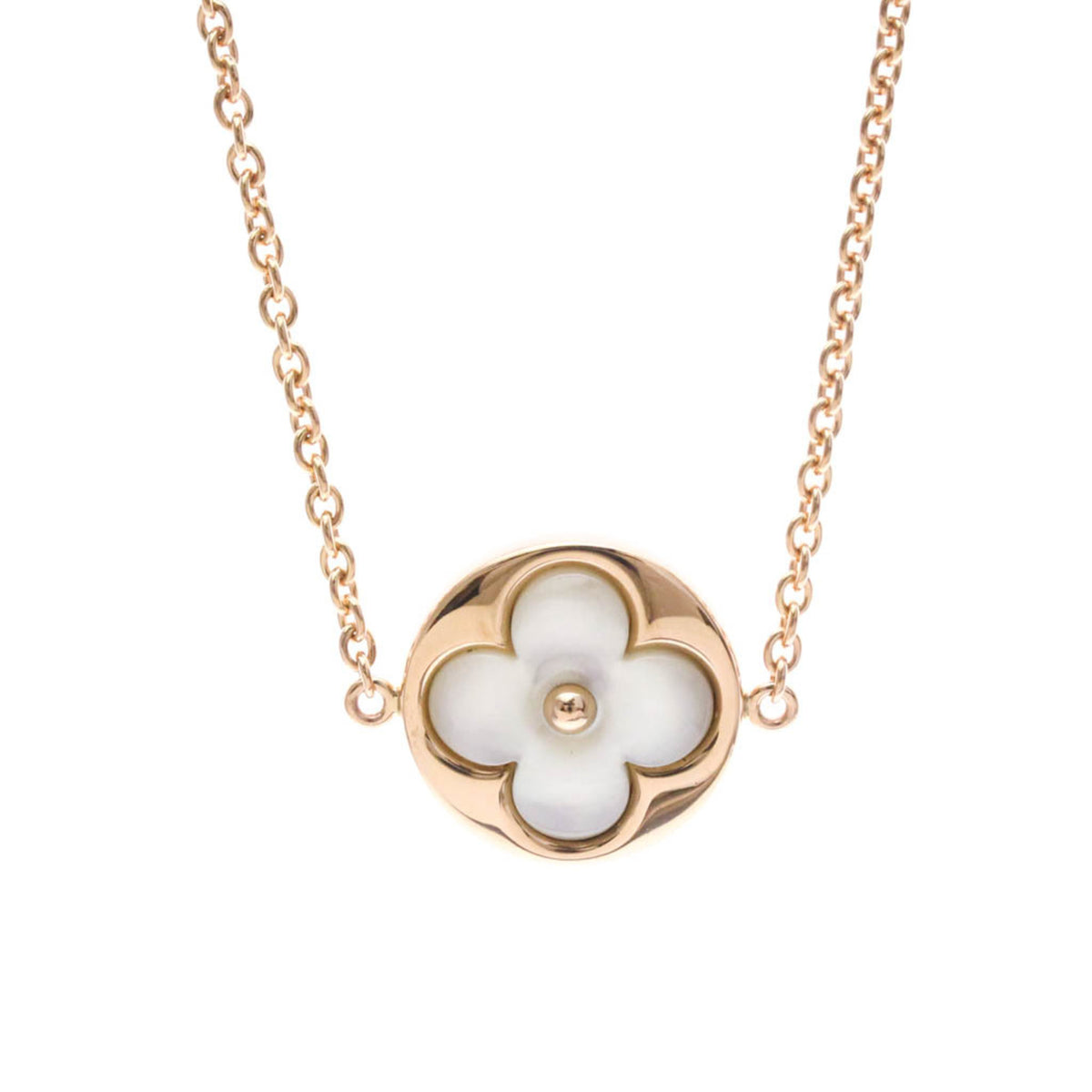Louis Vuitton Color Blossom Sun 18K Rose Gold With Mother Of Pearl Gold Pink_Gold Bracelet Jewelry (Pre-Owned)