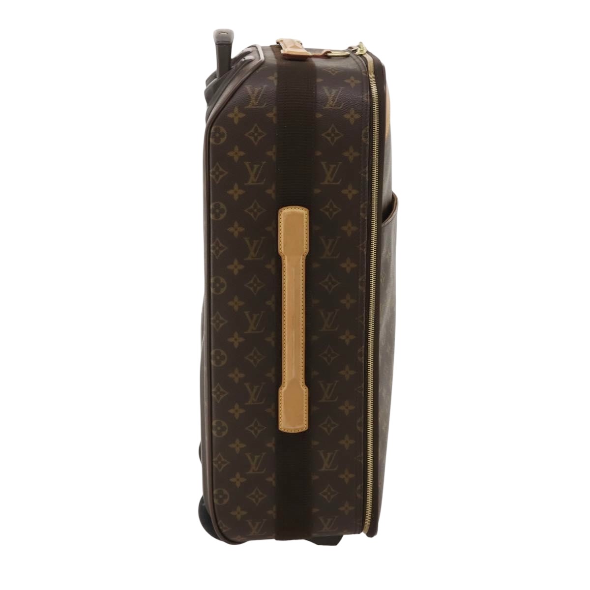 Louis Vuitton Pegase Luggage Monogram Canvas Brown Canvas Travel Bag Bag (Pre-Owned)