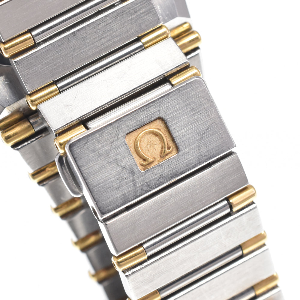 Omega Constellation Quartz Stainless Steel And Yellow Gold Watch (Pre-Owned)