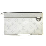 Louis Vuitton Discovery White Canvas Wallet  (Pre-Owned)
