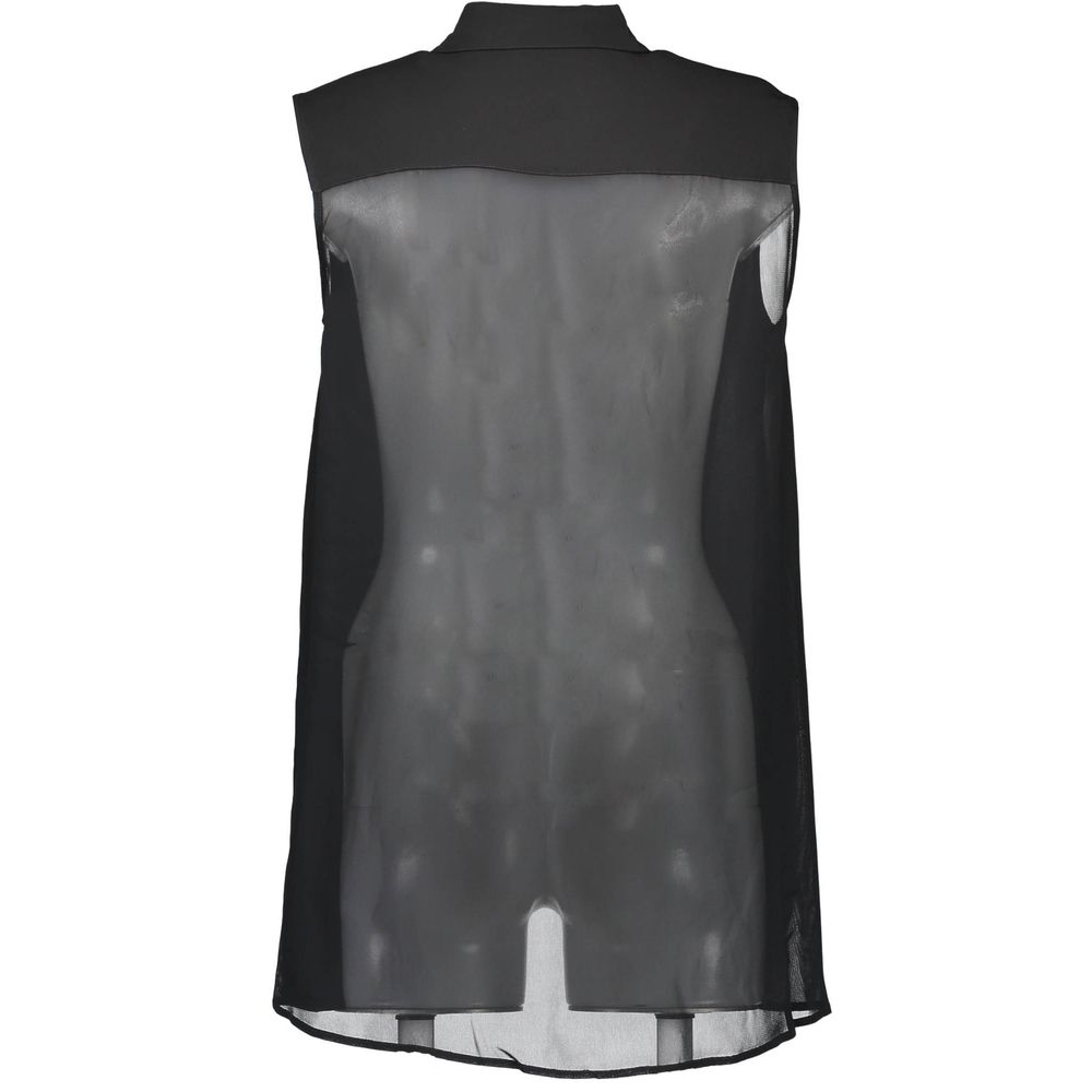 Love Moschino Black Viscose Women's Women's Shirt