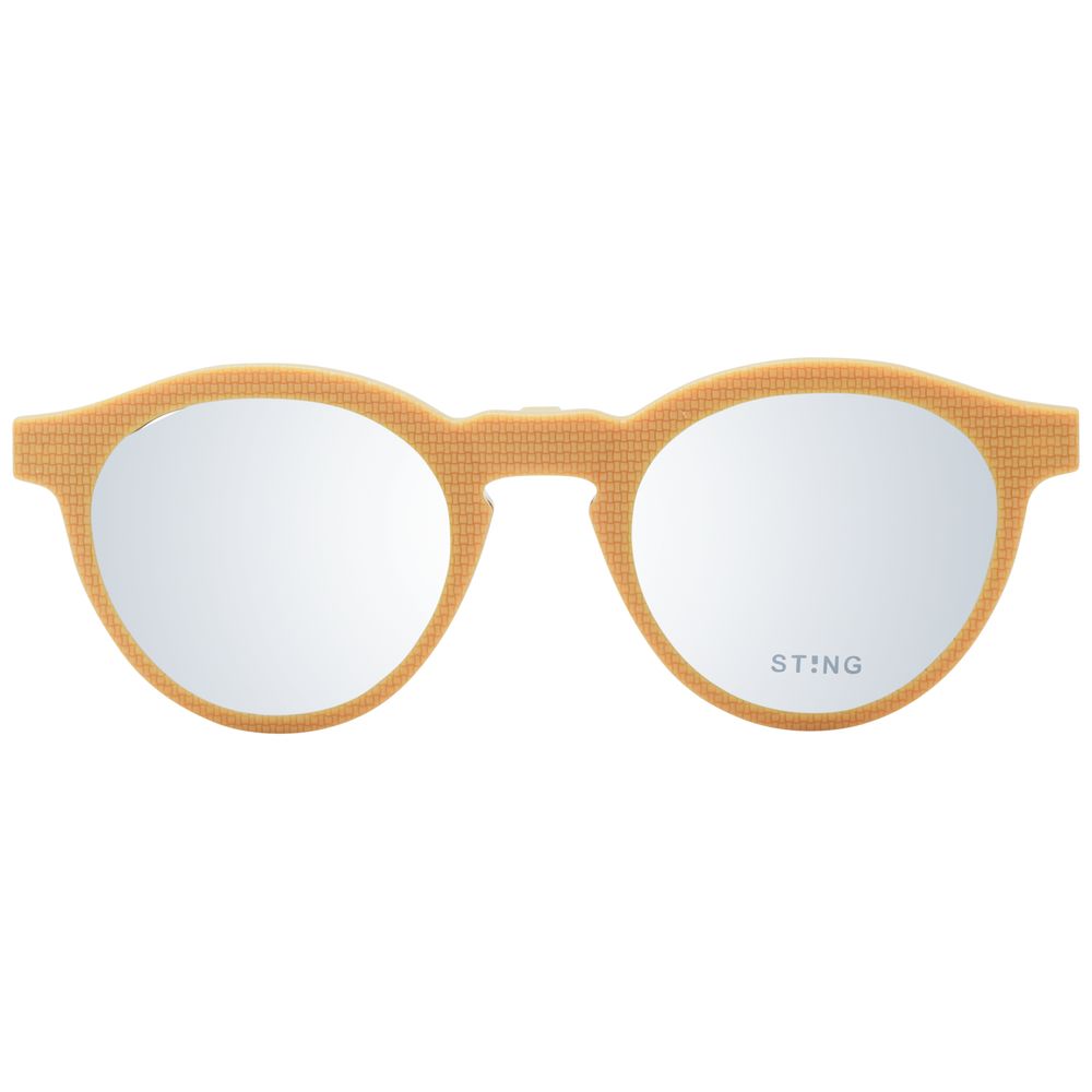 Sting Brown Acetate & Plastic Glasses  (Frames)