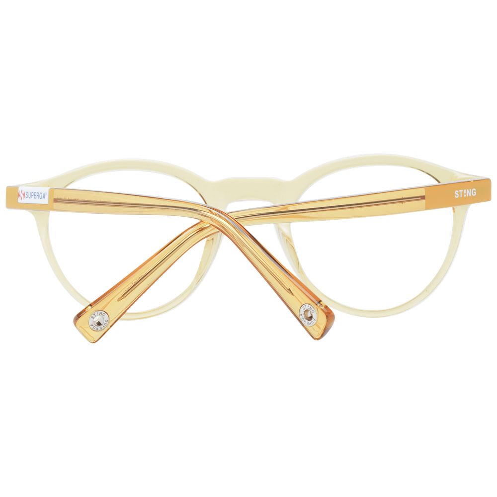 Sting Brown Acetate & Plastic Glasses  (Frames)