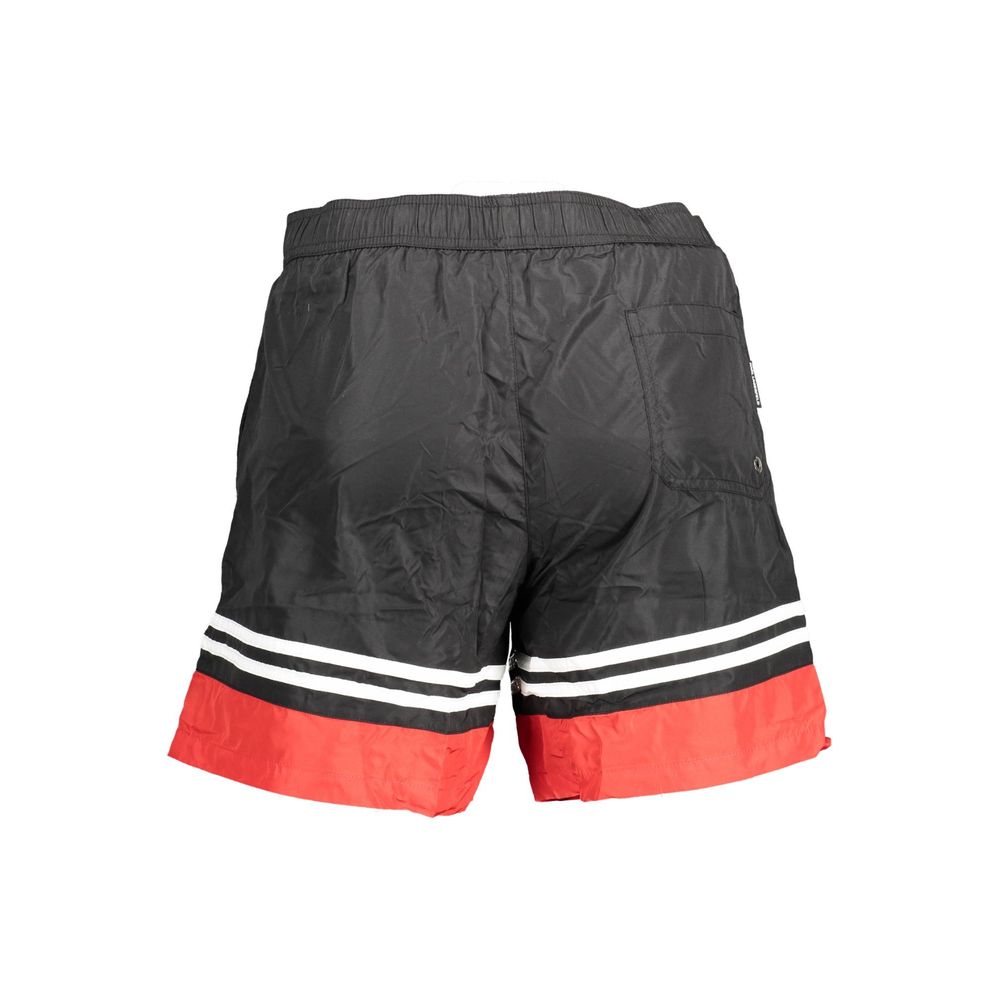 Karl Lagerfeld Black Polyester Mens Swim Men's Boxer