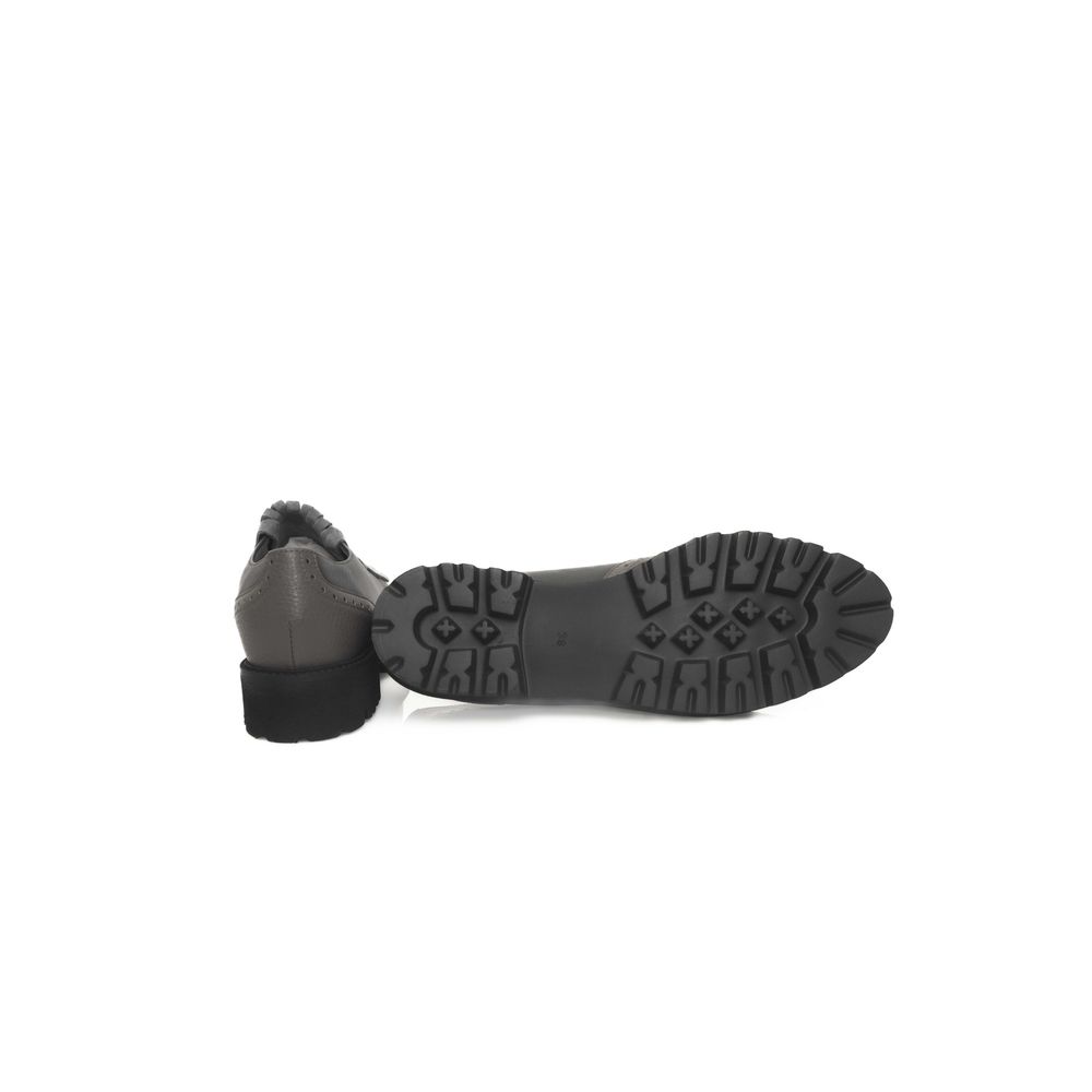 Cerruti 1881 Gray Cowhide Women Women's Loafer