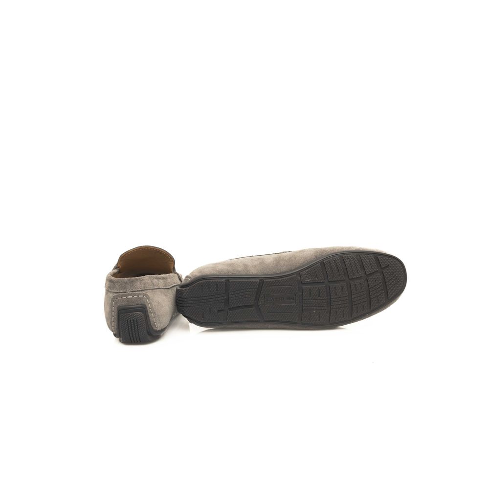 Cerruti 1881 Gray Cowhide Men's Men's Loafer