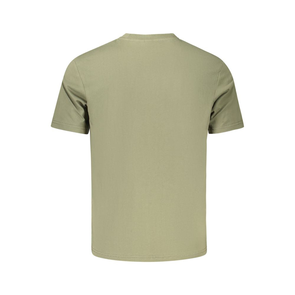 Napapijri Verde Cotton Men Men's T-Shirt