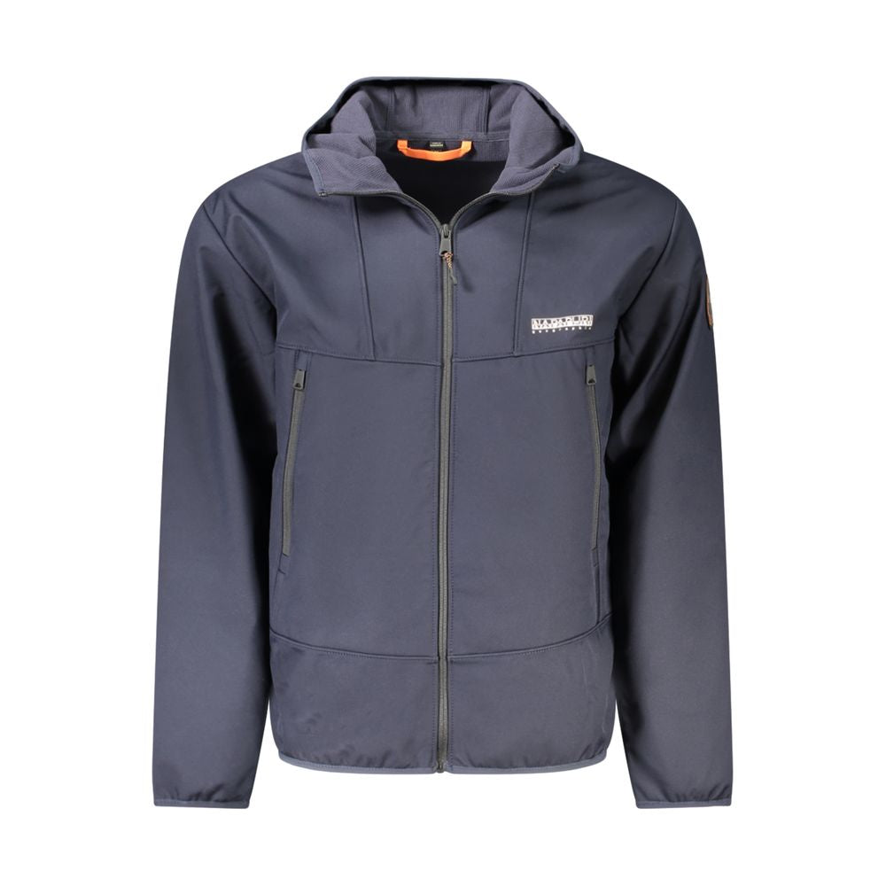 Napapijri Blu Polyester Men's Men's Jacket