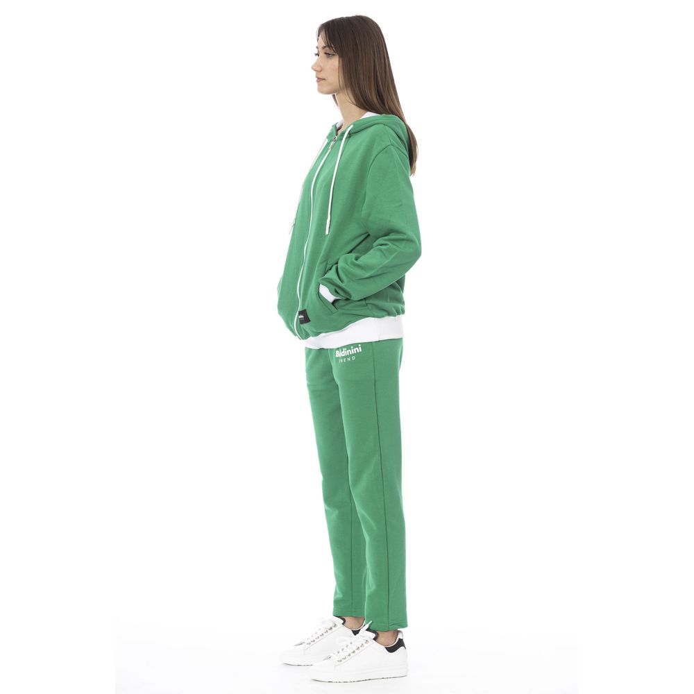 Baldinini Trend Green Cotton Women Women's Sweater