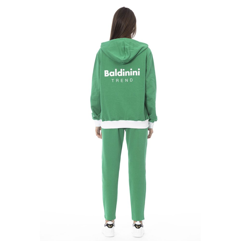 Baldinini Trend Green Cotton Women Women's Sweater