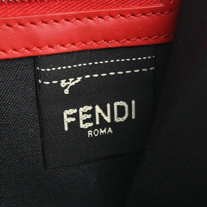 Fendi Bag Bugs Black Leather Wallet  (Pre-Owned)