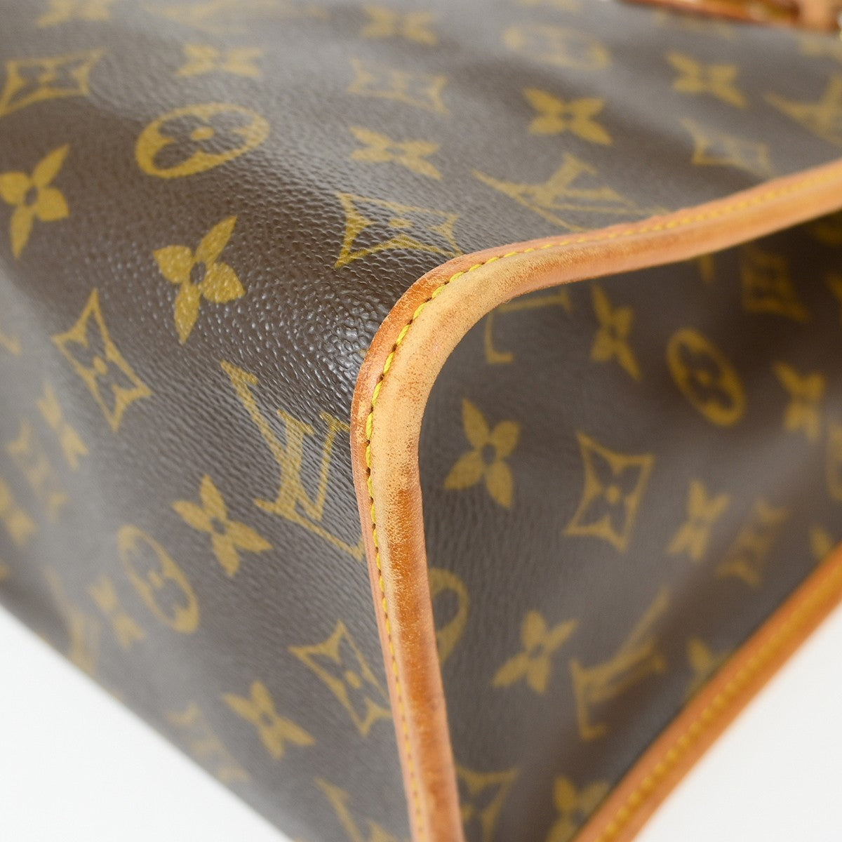 Louis Vuitton Popincourt Monogram Canvas Brown Canvas Shoulder Bag Bag (Pre-Owned)