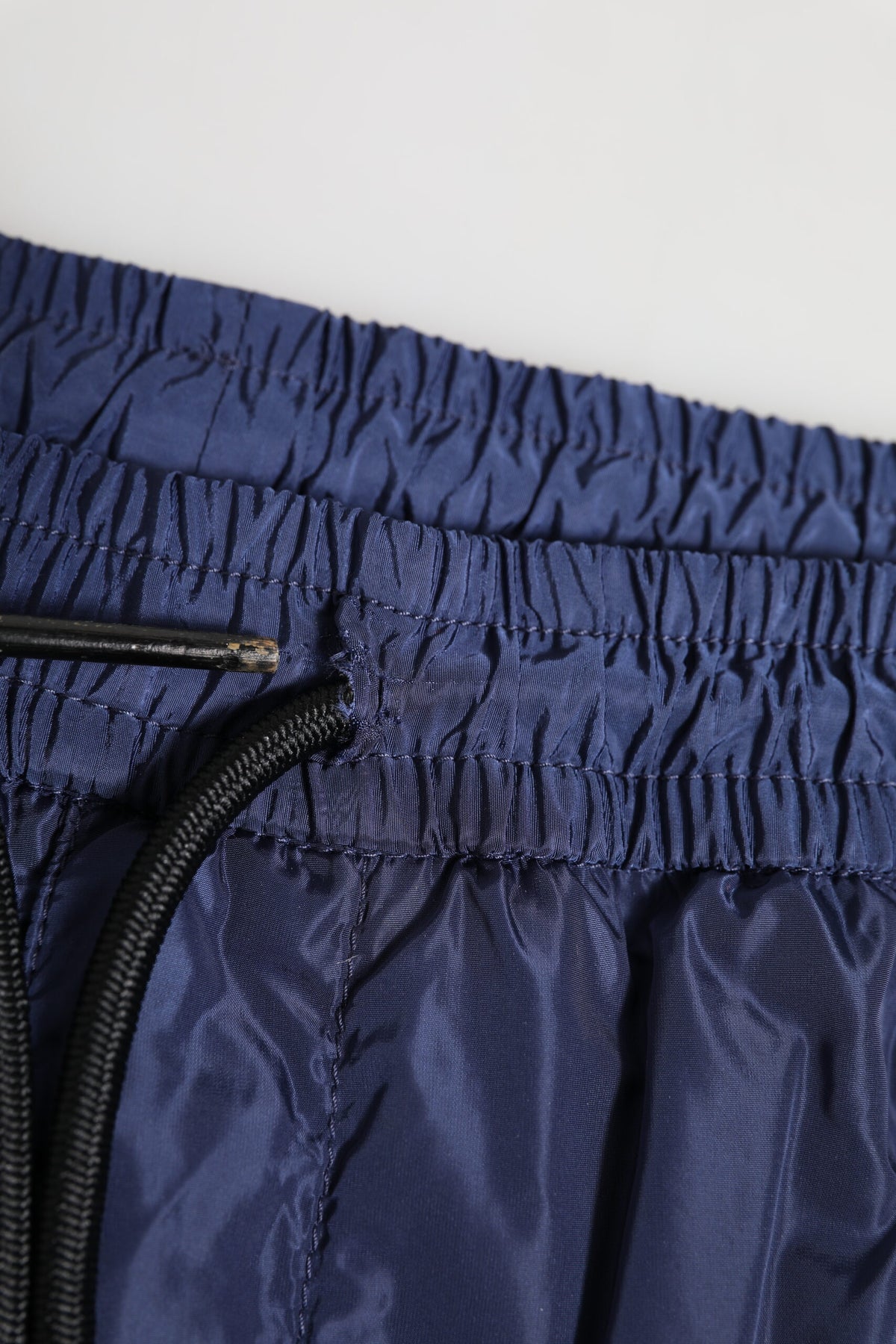 Dolce & Gabbana Blue Nylon Straight Jogger SweatMen's Men's Pants (Pre-Owned)