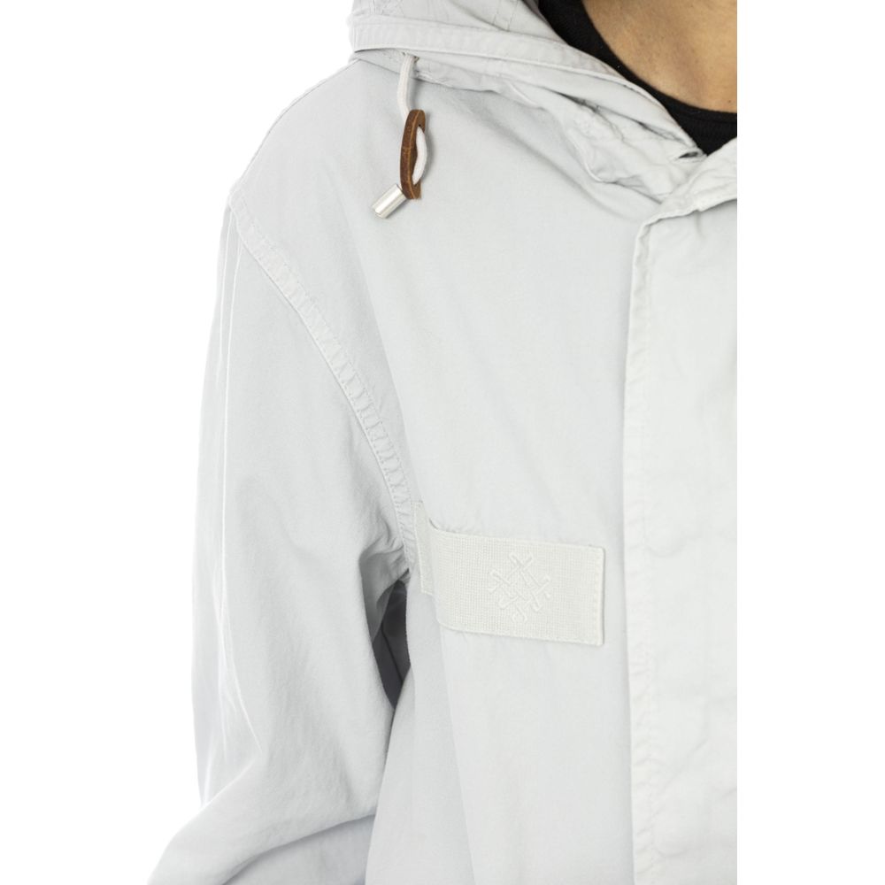 Mr&Mrs Italy Silver Cotton Women Parka Women's Jacket