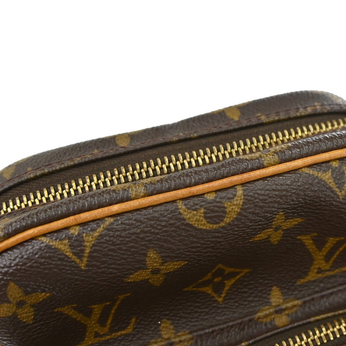 Louis Vuitton Amazone Monogram Canvas Brown Canvas Shoulder Bag Bag (Pre-Owned)