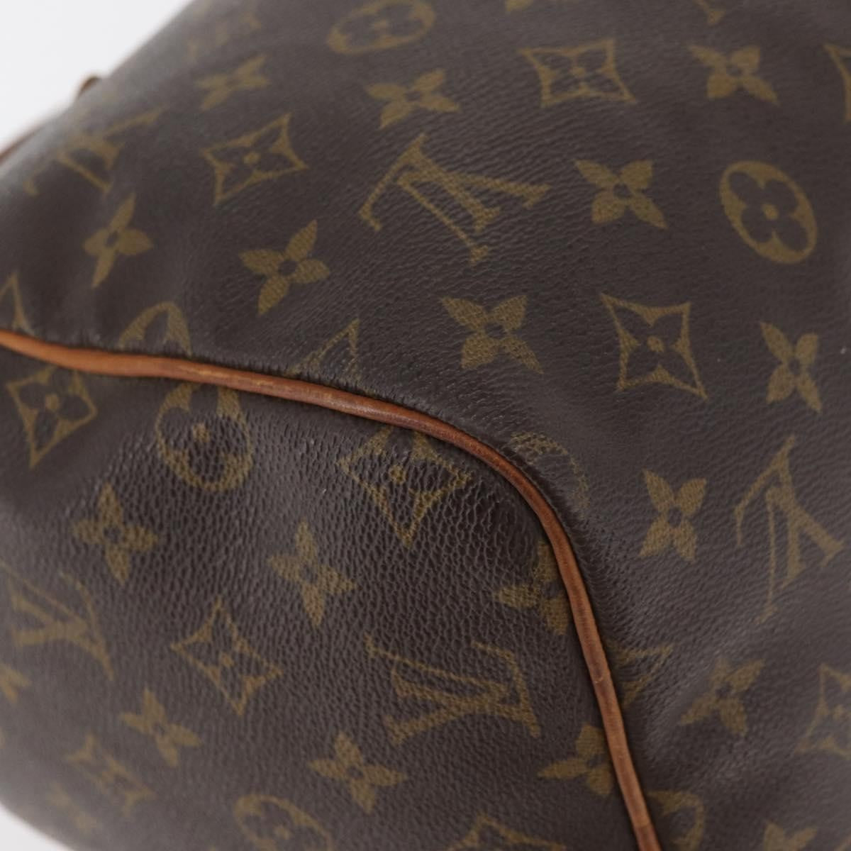 Louis Vuitton Speedy Monogram Canvas Brown Canvas Handbag (Pre-Owned)