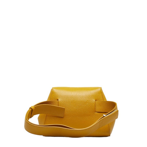 Bottega Veneta -- Yellow Leather Shoulder Bag (Pre-Owned)