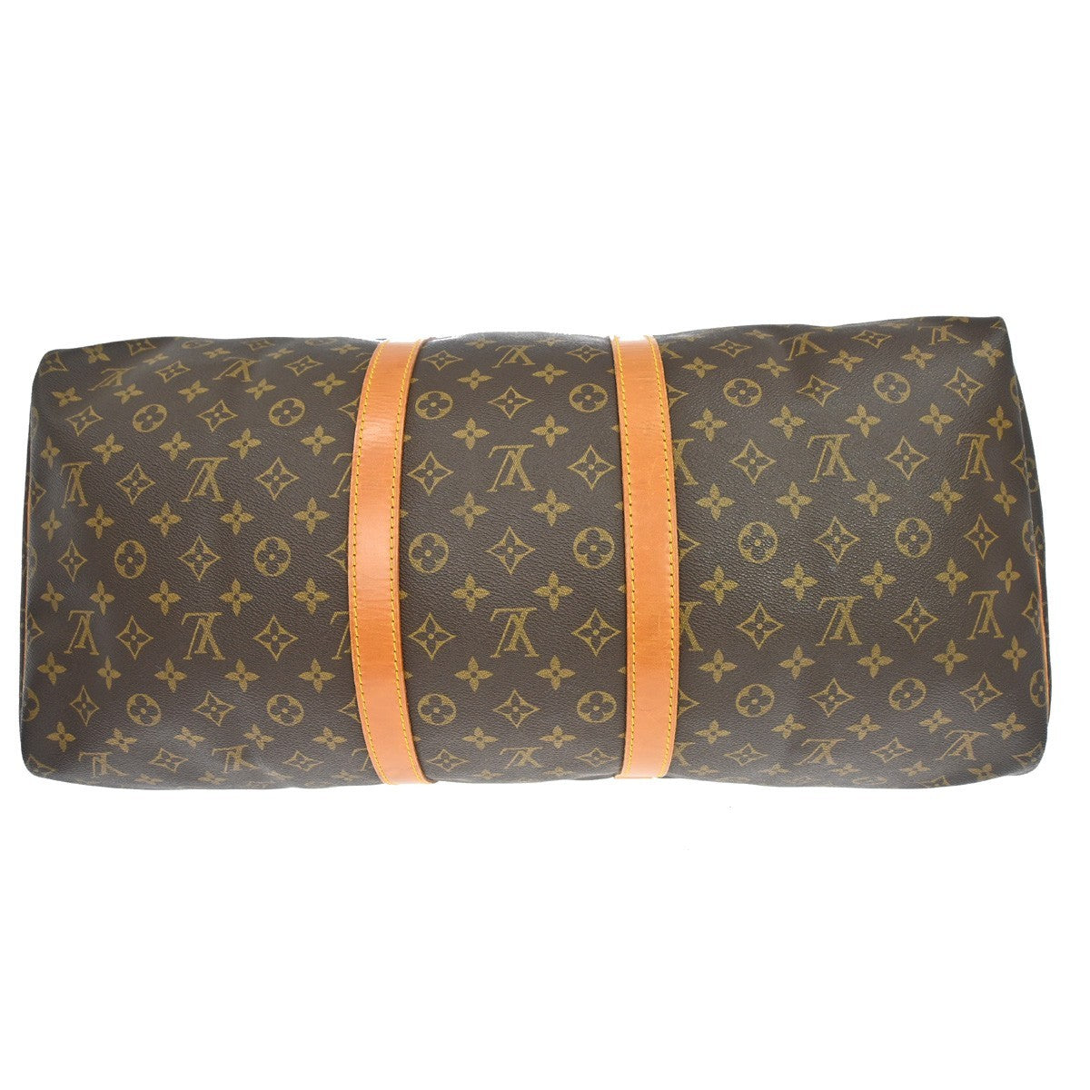 Louis Vuitton Keepall Monogram Canvas Brown Canvas Travel Bag Bag (Pre-Owned)