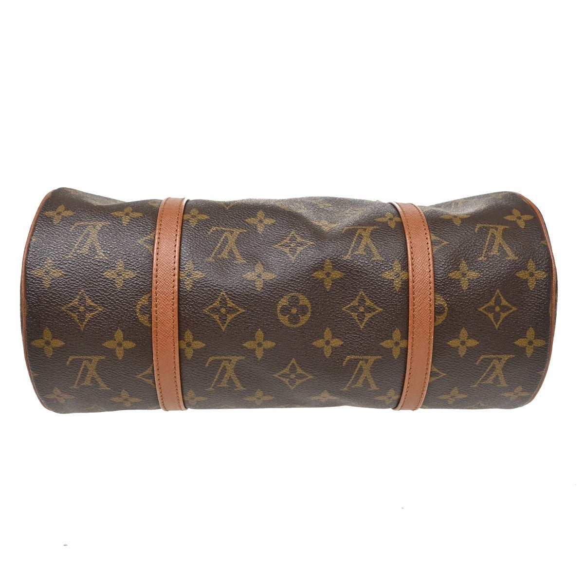 Louis Vuitton Papillon Monogram Canvas Brown Canvas Handbag (Pre-Owned)