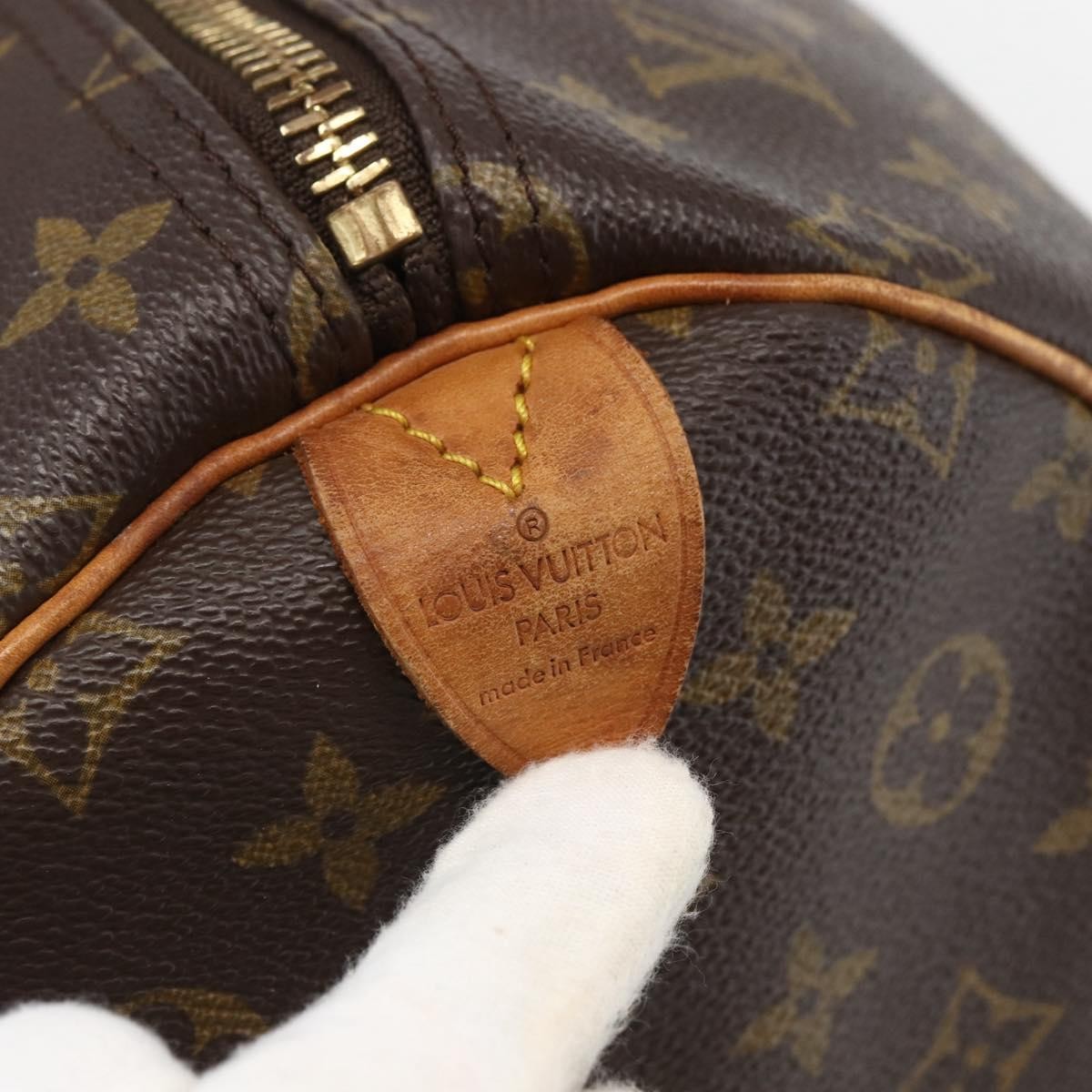 Louis Vuitton Keepall Monogram Canvas Brown Canvas Travel Bag Bag (Pre-Owned)
