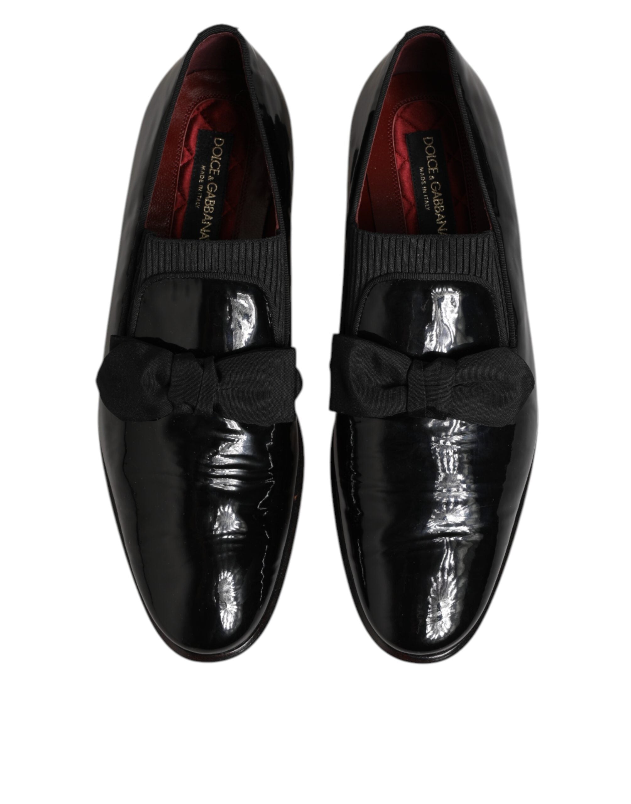 Dolce & Gabbana Leather Loafers Men Formal Dress Men's Shoes (Pre-Owned)